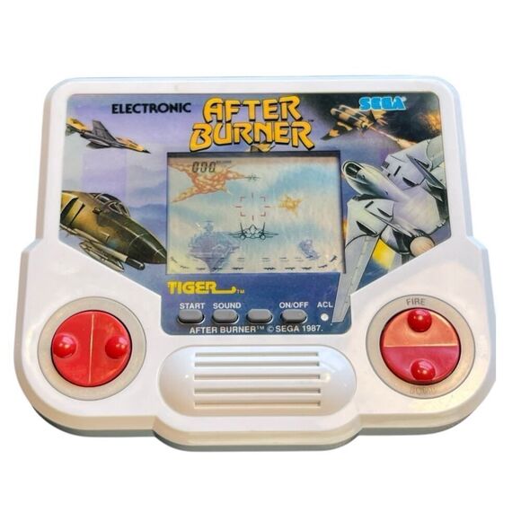 Tiger After Burner Handheld Electronic Game Vintage 1988 LCD Working Sega - Picture 2 of 4